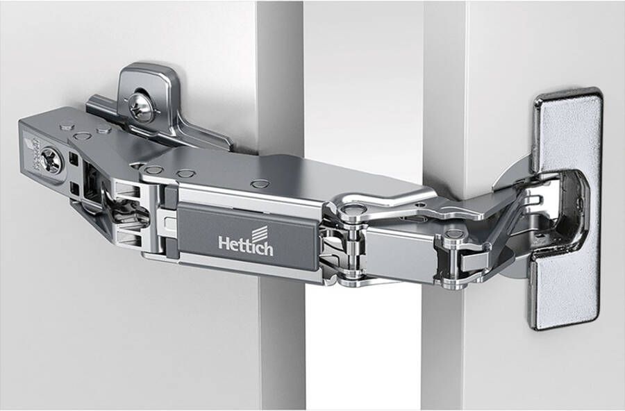 Hettich Potscharnier Sensys 8657 Basis 12.5mm TH 42 opliggend