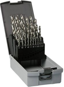 Hitachi 25 Delige Cassette Hss-G Din 338 Boren
