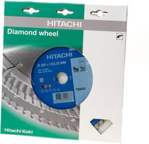 Hitachi Diamant Zaagblad 230X22 2X6Mm Type Turbo Vlak