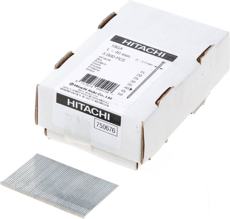 Hikoki Accessoires Mini-Brads 1 2 X 40 mm (5000 Pcs) 750676