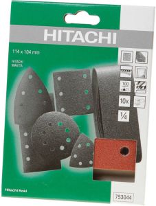 Hitachi Schuurpapier 114X104Mm K100 (10 St) (Oud 750877)