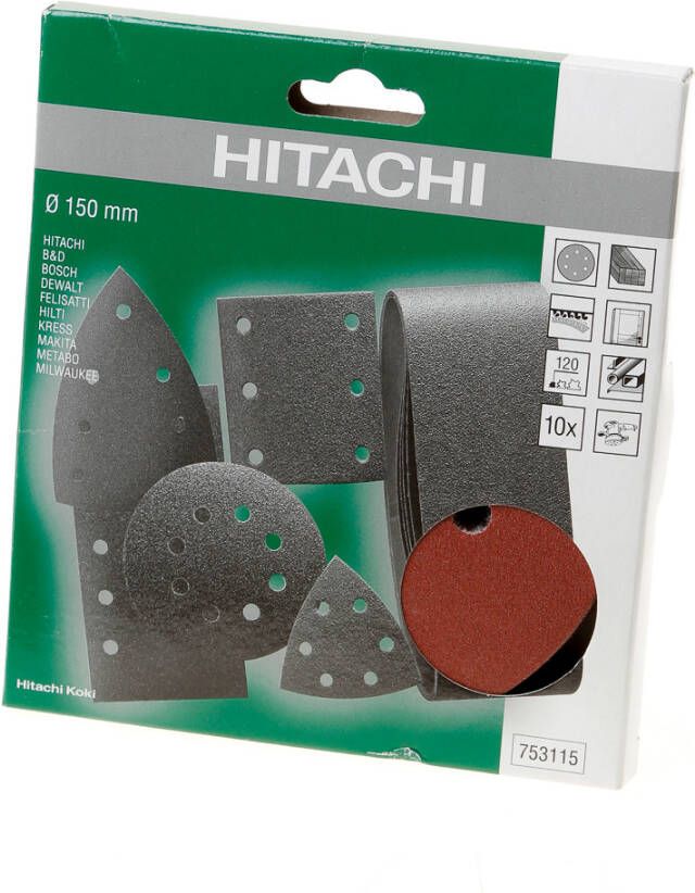 Hikoki Accessoires Schuurschijf Velcro 753115