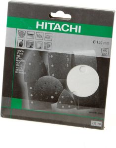 Hikoki Schuurschijf d.150 k400 velcro wit (10 st)