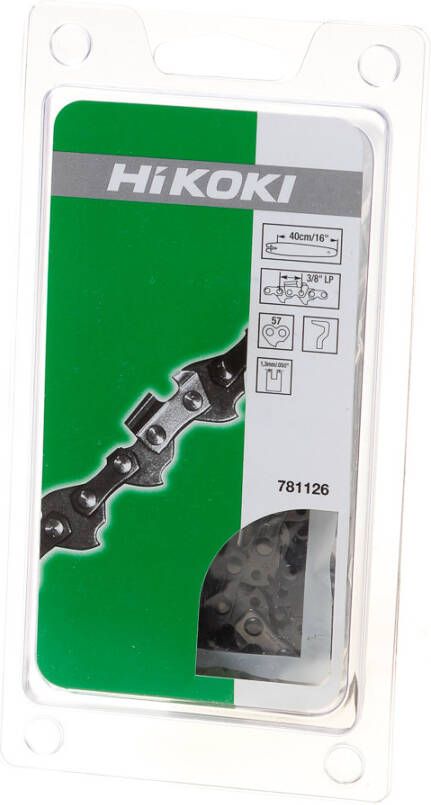Hikoki accessoires Zaagketting 16" X 3 8" X 1.3 Mm (.050") X 57 781126