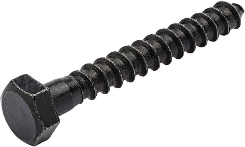 Blackline Houtdraadbout Hcp Zwart 6X30 | 25 stuks 6904.01.16030