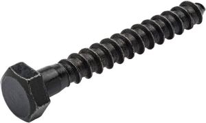 Hoenderdaal Blackline houtdraadbout HCP zwart 8x30mm (5st)