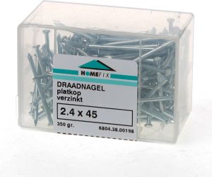 Hoenderdaal Draadnagels pk 2 4x 45 bl(400gr)