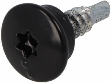 Dak & Gevel Dak&Gevel Dakpanprofielschroef Bp-1 Vz Lbk Torx TX25 Grafietzwart Ral9005 4.8X20 | 50 stuks 6307.01.37121 - Foto 2