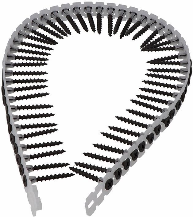 Hoenderdaal Fasteners Hoenderdaal Gipsplaatschroef Gefosfateerd Grof Op Band PH2 3.9X35 | 1000 stuks 0614.09.21401