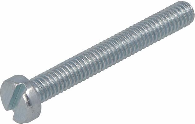 Hoenderdaal Fasteners Hoenderdaal Metaalschroef Vz Ck Zs Din84 M6X80 | 100 stuks 1631.01.50401 - Foto 2
