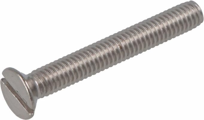 Hoenderdaal Fasteners Hoenderdaal Metaalschroef Rvs-A2 Pk Zs Din963 M3X8 | 500 stuks 1601.30.12101 - Foto 2