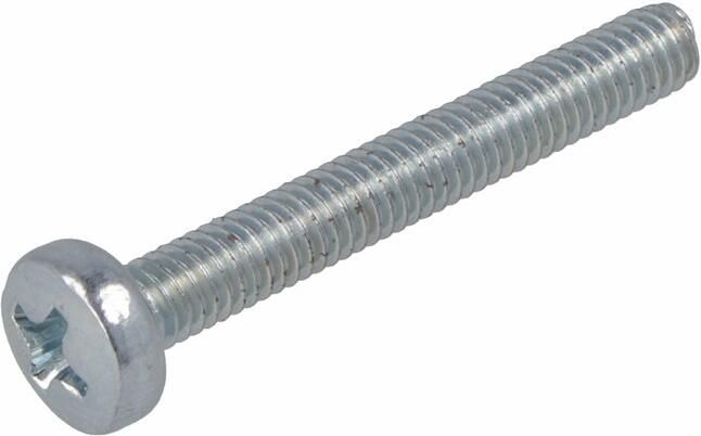 Hoenderdaal Fasteners Hoenderdaal Metaalschroef Vz Ck PH3 Din7985 M8X50 | 200 stuks 1632.01.61901 - Foto 2