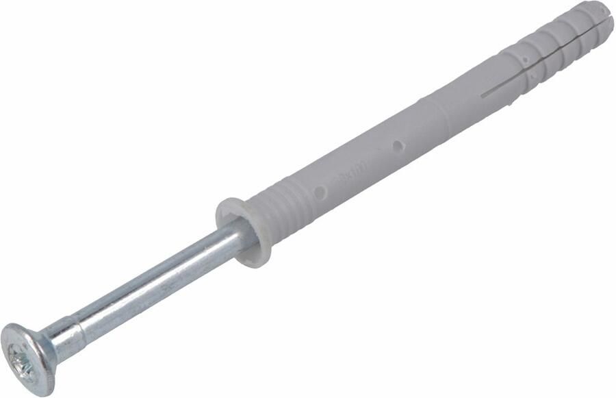 Hoenderdaal Fasteners Hoenderdaal Nagelplug Met Trompetkraag 10X120 | 50 stuks 4848.01.70801