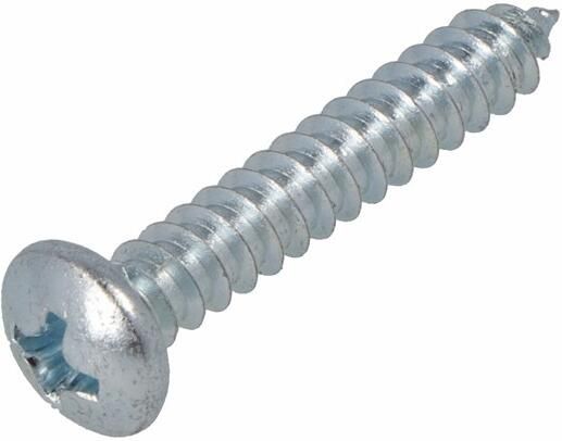 Hoenderdaal Fasteners Hoenderdaal Plaatschroef Vz Ck PH1 Din7981C 2.9X19 | 200 stuks 0332.01.08920 - Foto 2