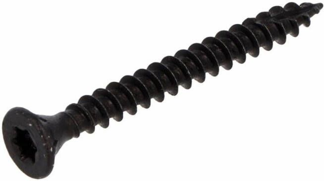 Blackline Spaanplaatschroef Hcp Zwart Pk Torx TX20 +Snijpunt 4.0X20 | 100 stuks 6904.20.14020