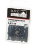 Blackline Spaanplaatschroef Hcp Zwart Pk Torx TX20 +Snijpunt 3.5X20 | 100 stuks 6904.20.13520 - Thumbnail 1