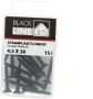 Blackline Spaanplaatschroef Hcp Zwart Pk Torx TX20 +Snijpunt 4.5X30 | 15 stuks 6901.20.14530 - Thumbnail 2