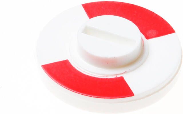 Hoppe rood wit plaatje8 mm