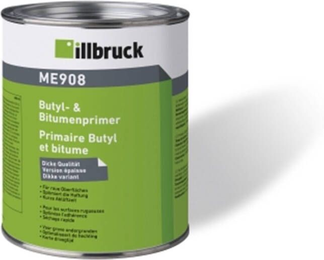 Illbruck Primer tbv bitumen- en butylband ME908 (1ltr) dik