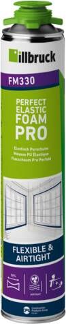 Illbruck FM330 Perfect Elasticfoam Pro | Elastisch Purschuim | 880 ML FM330399612