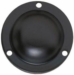 Intersteel Afdekplaatje voordeurknop mat zwart