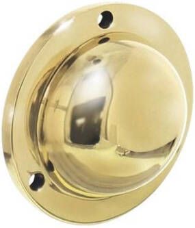 Intersteel Afdekplaatje voordeurknop messing gelakt