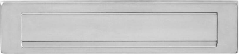 Intersteel Briefplaat Rechthoekig 340X75Mm Met Briefplaat Rh