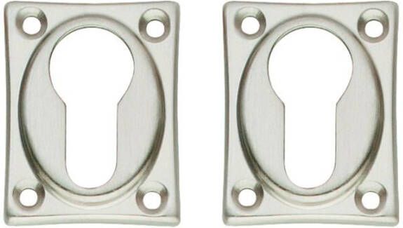 Intersteel Cilinderrozetten 47X37X5mm Nikkel M Pc 47X37X5 Nik