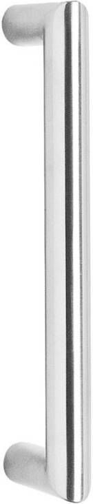 Intersteel Deurgreep per stuk recht Hoek 90° 220x65mmx20 hart op hart 200mm RVS incl.bevestiging