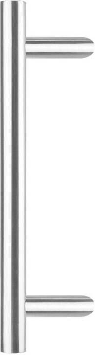 Intersteel Deurgreep per stuk T-schuin 600x90x30 HoH 400 rvs