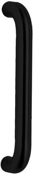 Intersteel Deurgreep per stuk U-vorm 325x70x25mm hart op hart 300mm rvs mat zwart