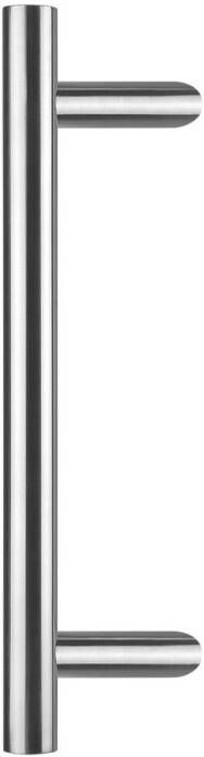 Intersteel deurgreep t-schuin 500x90x30 hoh 300 rvs - Foto 1