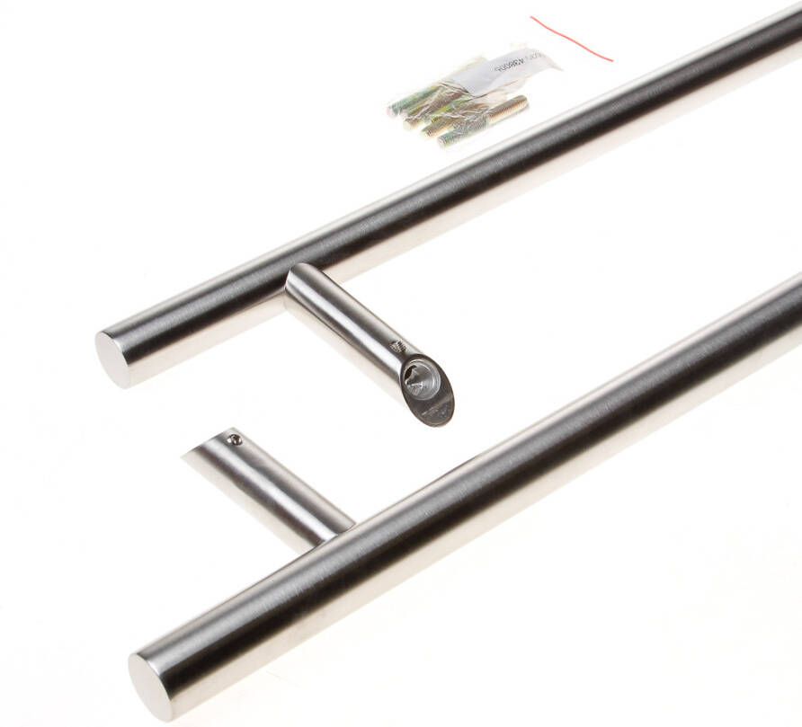 Intersteel deurgrepen t-schuin 700x85x25 hoh 500 rvs