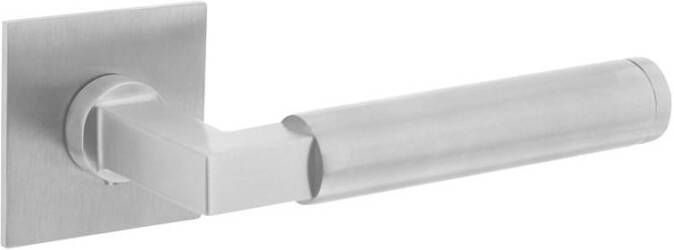 Intersteel Deurkr.Bau-stil op vierkant magneet rozet rvs