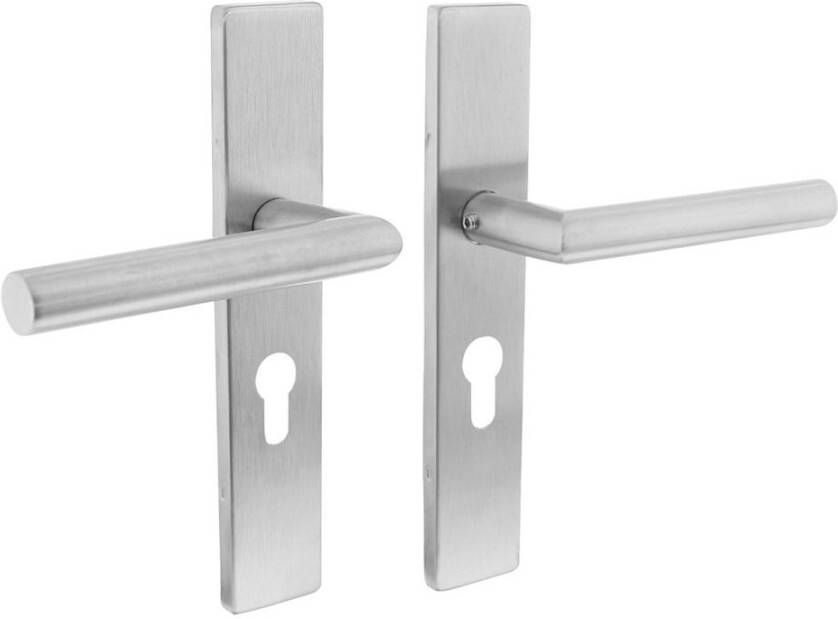 Intersteel Deurkr.Hoek 90° op rechth. schild PC 55 mm rv