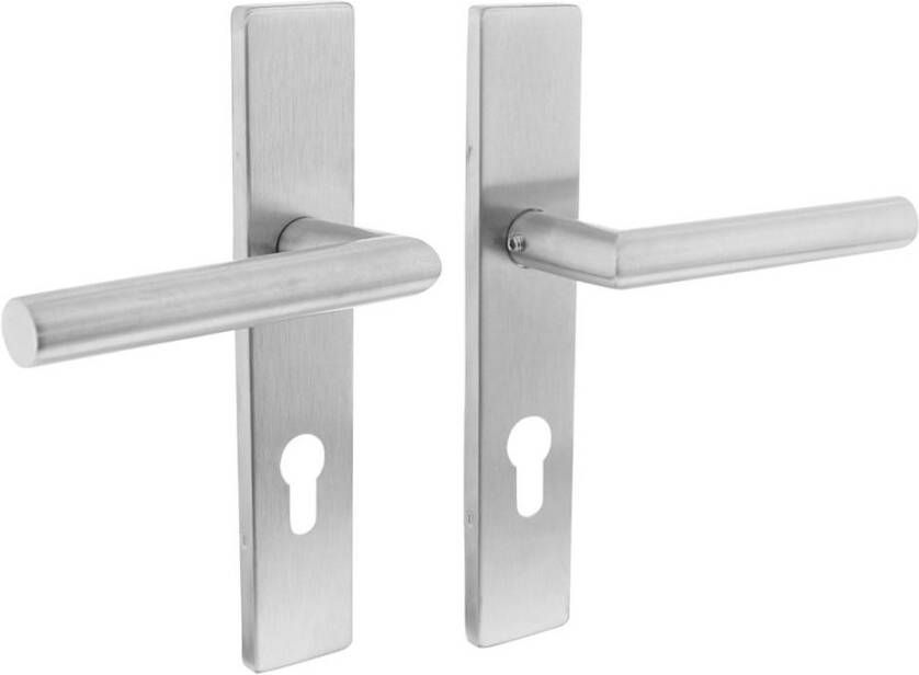 Intersteel Deurkr.Hoek 90° op rechth. schild PC 72 mm rv