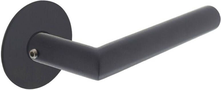 Intersteel Deurkr.Jura met zelfklevend rozet mat zwart