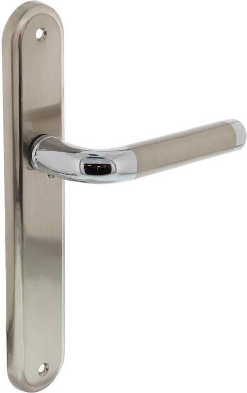 Intersteel Deurkruk Agatha op schild blind chroom