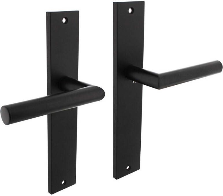 Intersteel Deurkruk bastian op geveerd schild dk bastian sch.