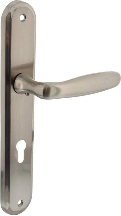Intersteel Deurkruk Bjorn schild PC 72 mm nikkel mat
