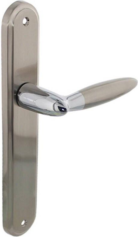 Intersteel Deurkruk Elen op schild blind chroom