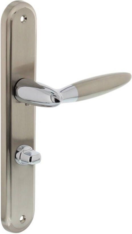 Intersteel Deurkruk Elen op schild WC 63 mm chroom