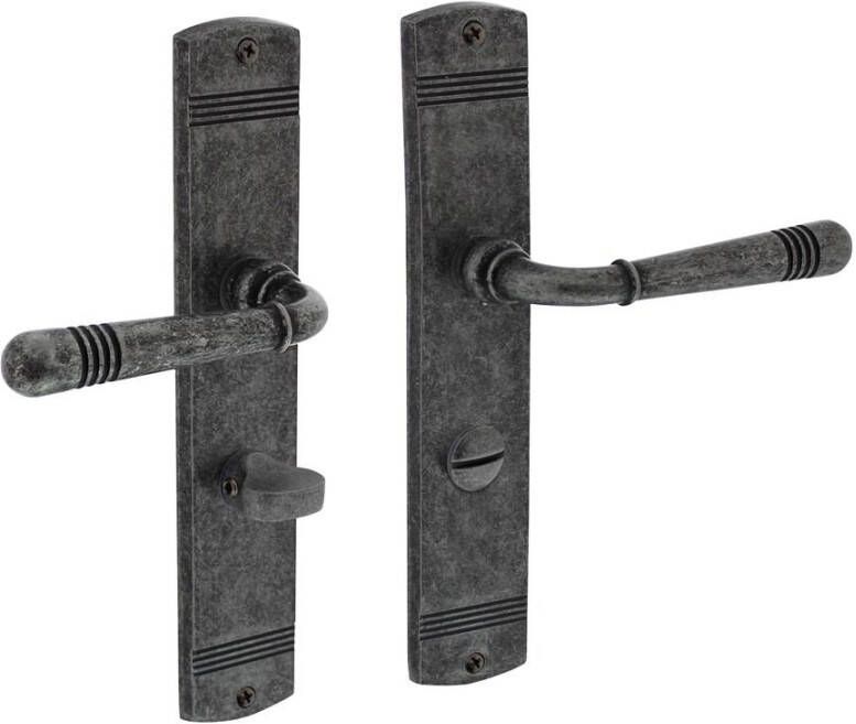 Intersteel Deurkruk Emily op schild WC63 8 oud grijs