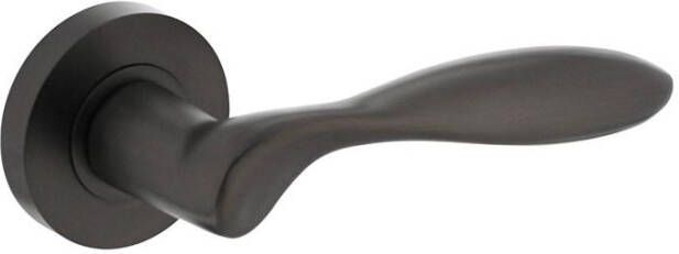 Intersteel Deurkruk George op ronde rozet met nokken ø52x10mm antraciet-grijs