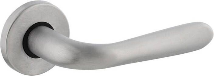 Intersteel Deurkruk Jupiter op rozet chroom mat