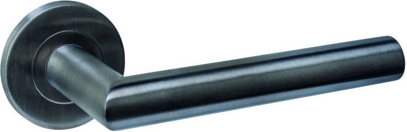 Intersteel Deurkruk Q 01 op rozet verdekt ø52x6mm PVD antraciet