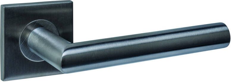 Intersteel Deurkruk Q 04 op rozet verdekt 53x53x6mm PVD antraciet