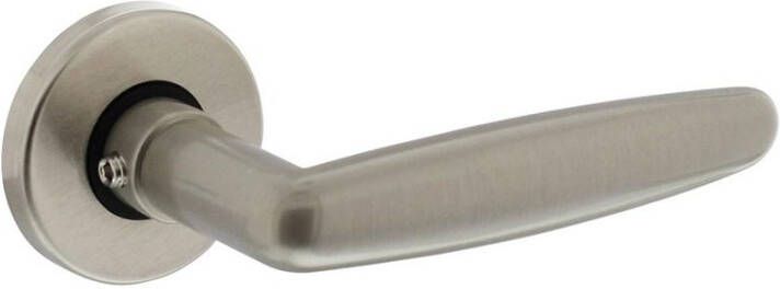 Intersteel Deurkruk Sophie met rozet ø49x7mm verdekt mat nikkel