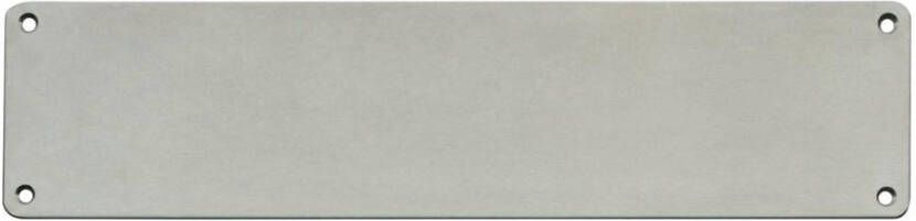 Intersteel Deurplaat 80 mm x 475 mm rvs geborst.