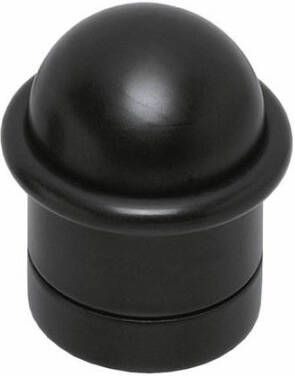 Intersteel Deurstop met ring mat zwart